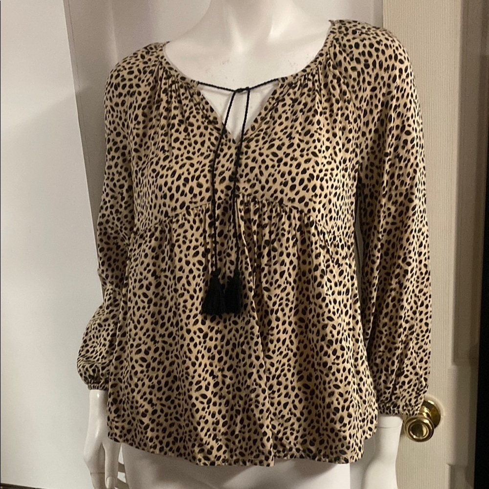 Old Navy Leopard Print Women's Top